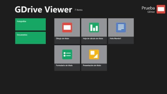 GDrive Viewer for Windows 8
