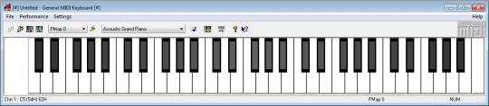 General MIDI Keyboard