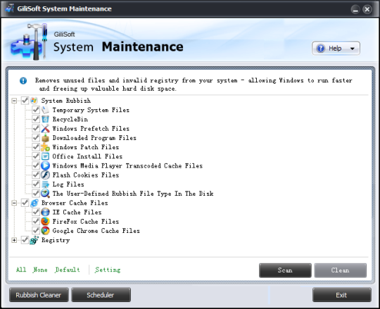 GiliSoft System Maintenance