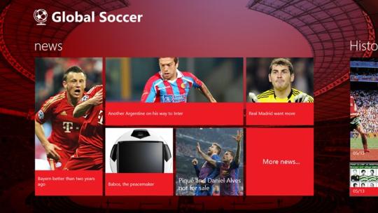 Global Soccer for Windows 8