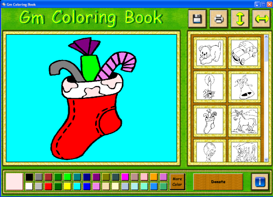 Gm Coloring Book