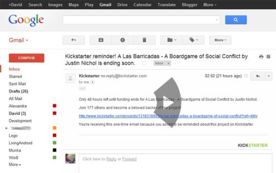 Gmail Mouse Gestures for Chrome
