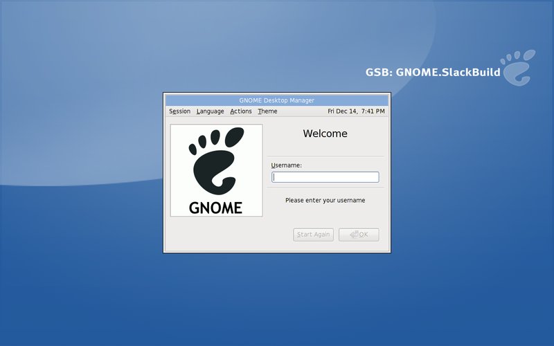 GNOME SlackBuild