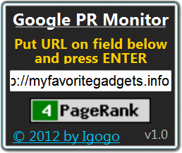 Google PR Monitor