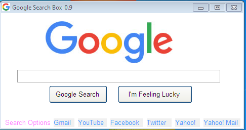 Google Search Box