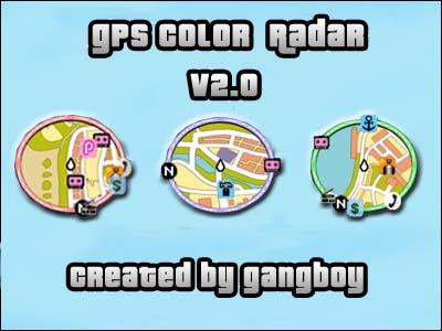 Grand Theft Auto: Vice City GPS Color Radar Mod