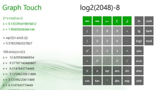 Graph Touch Plus for Windows 8