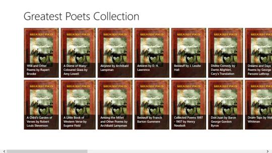 Greatest Poets Collection for Windows 8