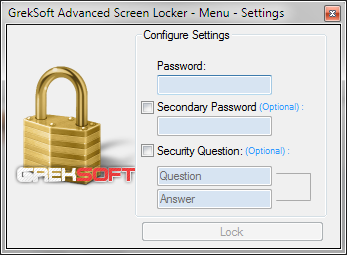 GrekSoft Advanced Screen Locker