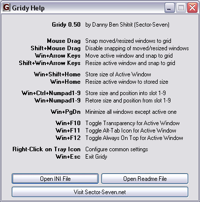Gridy Windows Snapper