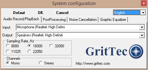 GritTec's Noise Cancellation