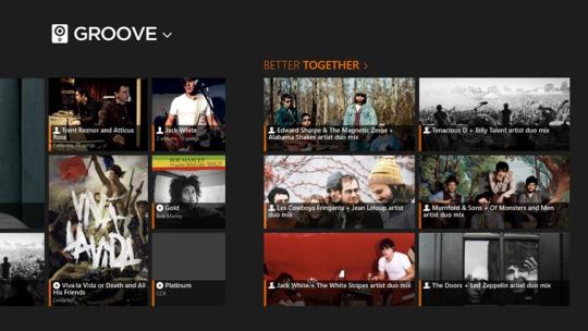 Groove Smart Music Player for Windows 8