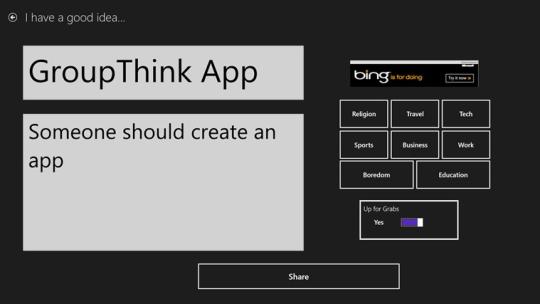 GroupThink for Windows 8