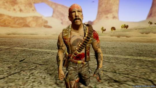 GTA: San Andreas Mod COD Black Ops Danny Trejo