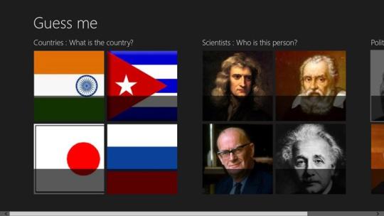 GuessMe for Windows 8
