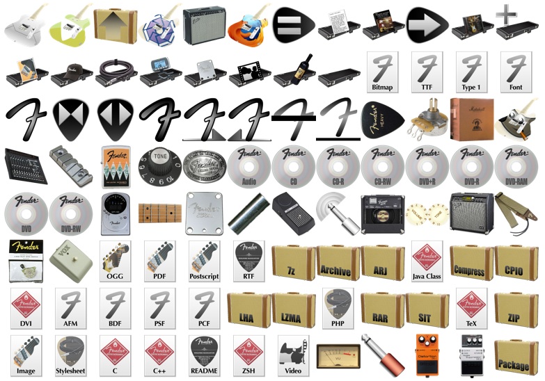 Guitar Icons: Instruments