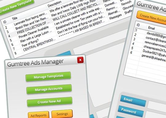 Gumtree Ads Manager