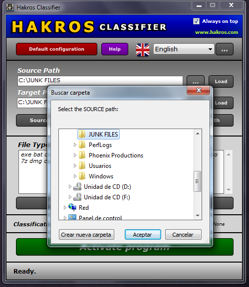 Hakros Classifier