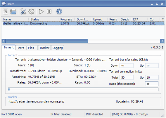 Halite BitTorrent Client (64-bit)