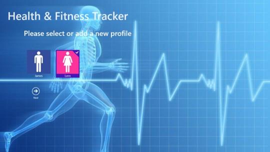 Health & Fitness Tracker for Windows 8