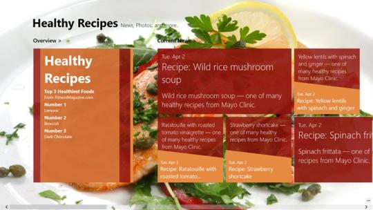 Healthy Recipes to Fuel your Body for Windows 8