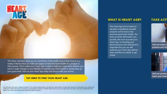 Heart Age for Windows 8