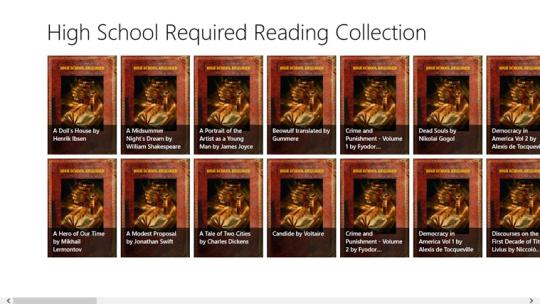 High School Required Reading Collection