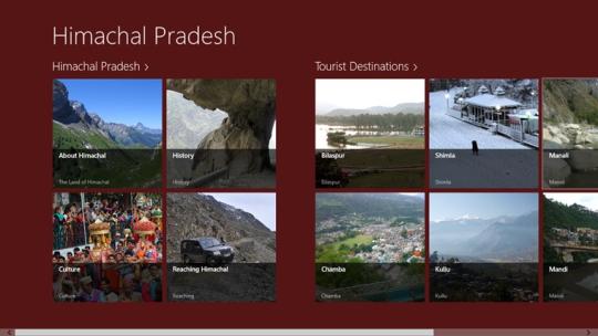 Himachal Pradesh Tourism for Windows 8