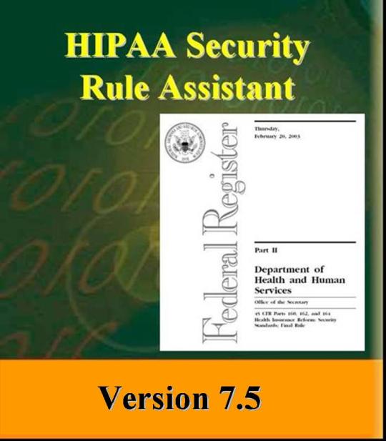 HIPAA Security Rule Assistant