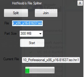 HN File Split