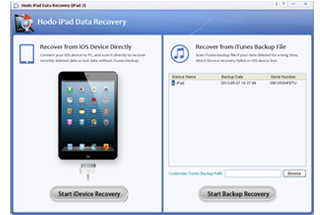 Hodo iPad Data Recovery (iPad Mini)