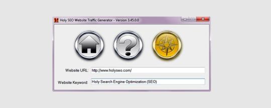 Holy SEO Website Traffic Generator