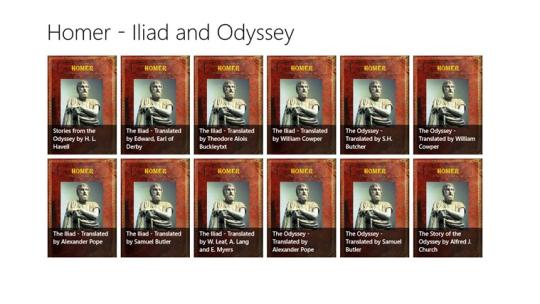 Homer - Iliad and Odyssey