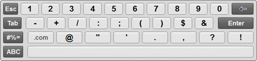 Hot Virtual Keyboard (Touch Screen Keyboard)