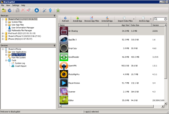 Plist Editor Pro Windows. Ibackupbot