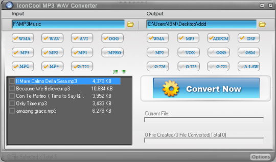 IconCool MP3 WAV Converter