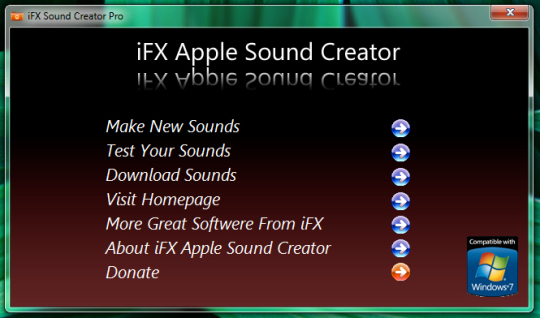 iFX Apple Sound Creator