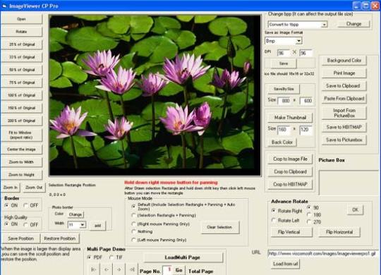 Image Viewer CP Pro ActiveX Control
