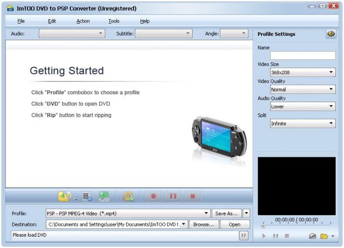 ImTOO DVD to PSP Suite