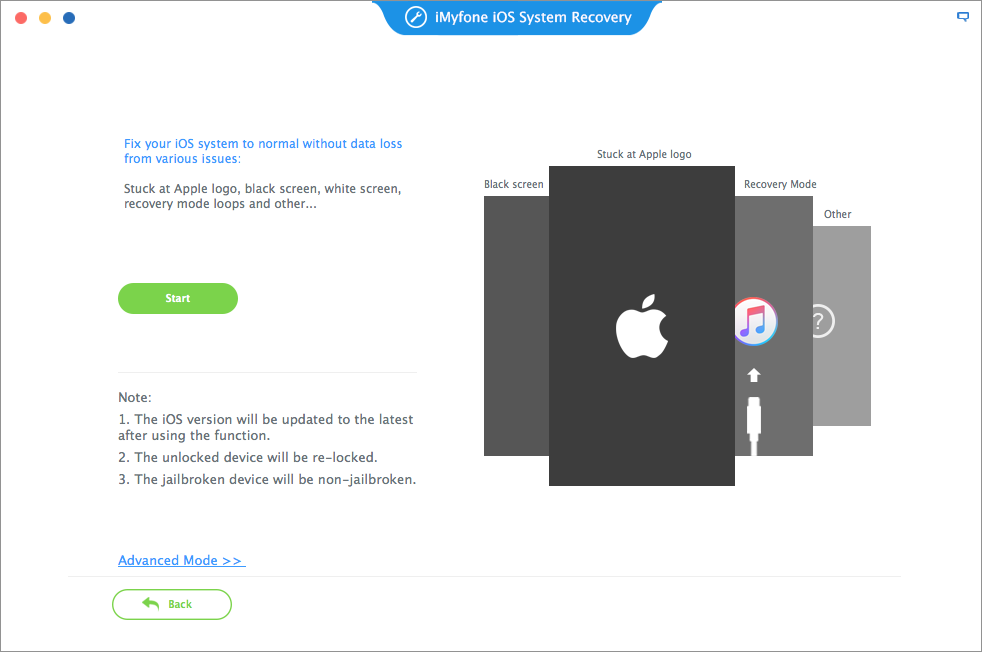 iMyfone iOS System Recovery