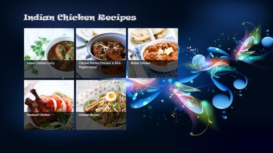 Indian Chicken Recipe for Windows 8