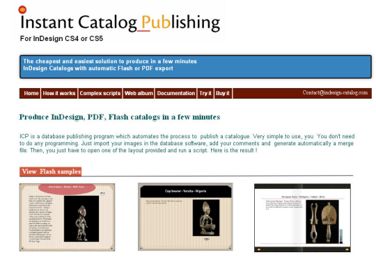 Instant Catalog Publishing