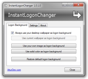 InstantLogonChanger (64-bit)
