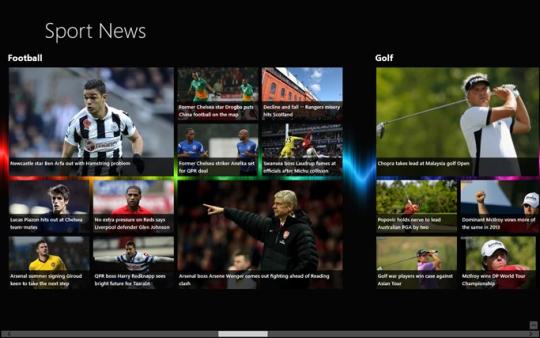 International Sport News for Windows 8