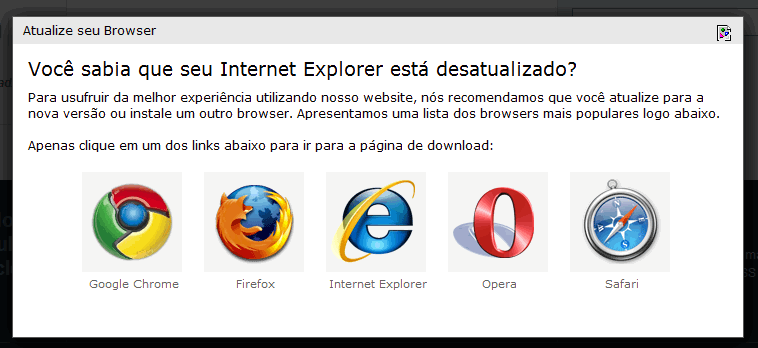 Internet Explorer 6 Upgrade