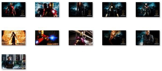 Iron Man 2 Windows 7 Theme