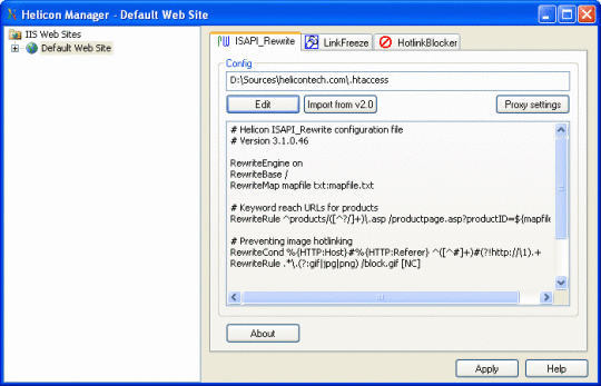 ISAPI_Rewrite Lite