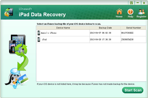 iStonsoft iPad Data Recovery
