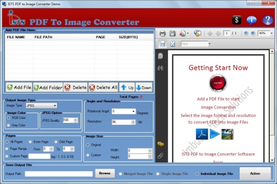 ISTS PDF To Image Convertor