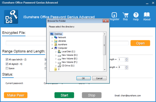 iSunshare Office Password Genius Advanced